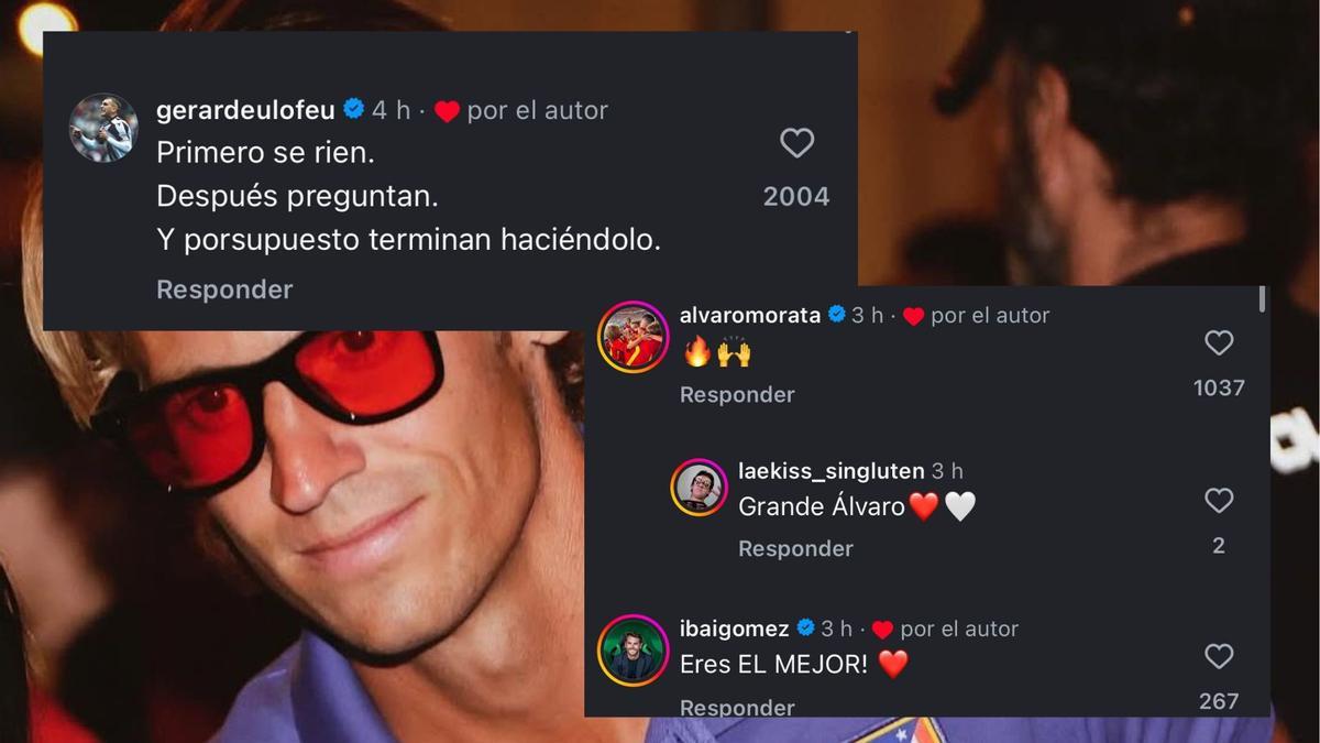 Gerard Deulofeu, Álvaro Morata y Ibai Gómez, se suman al apoyo a Marcos Llorente