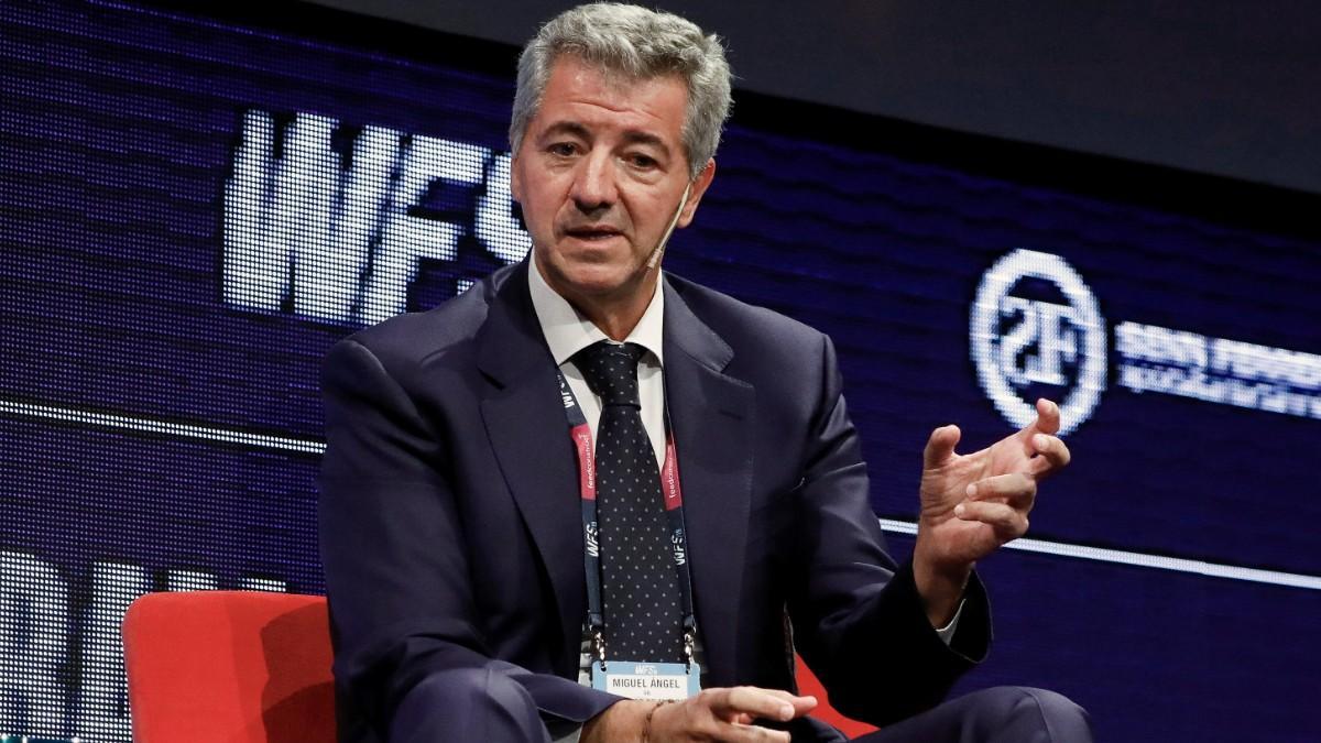 Miguel Ángel Gil Marín, consejero delegado del Atlético de Madrid