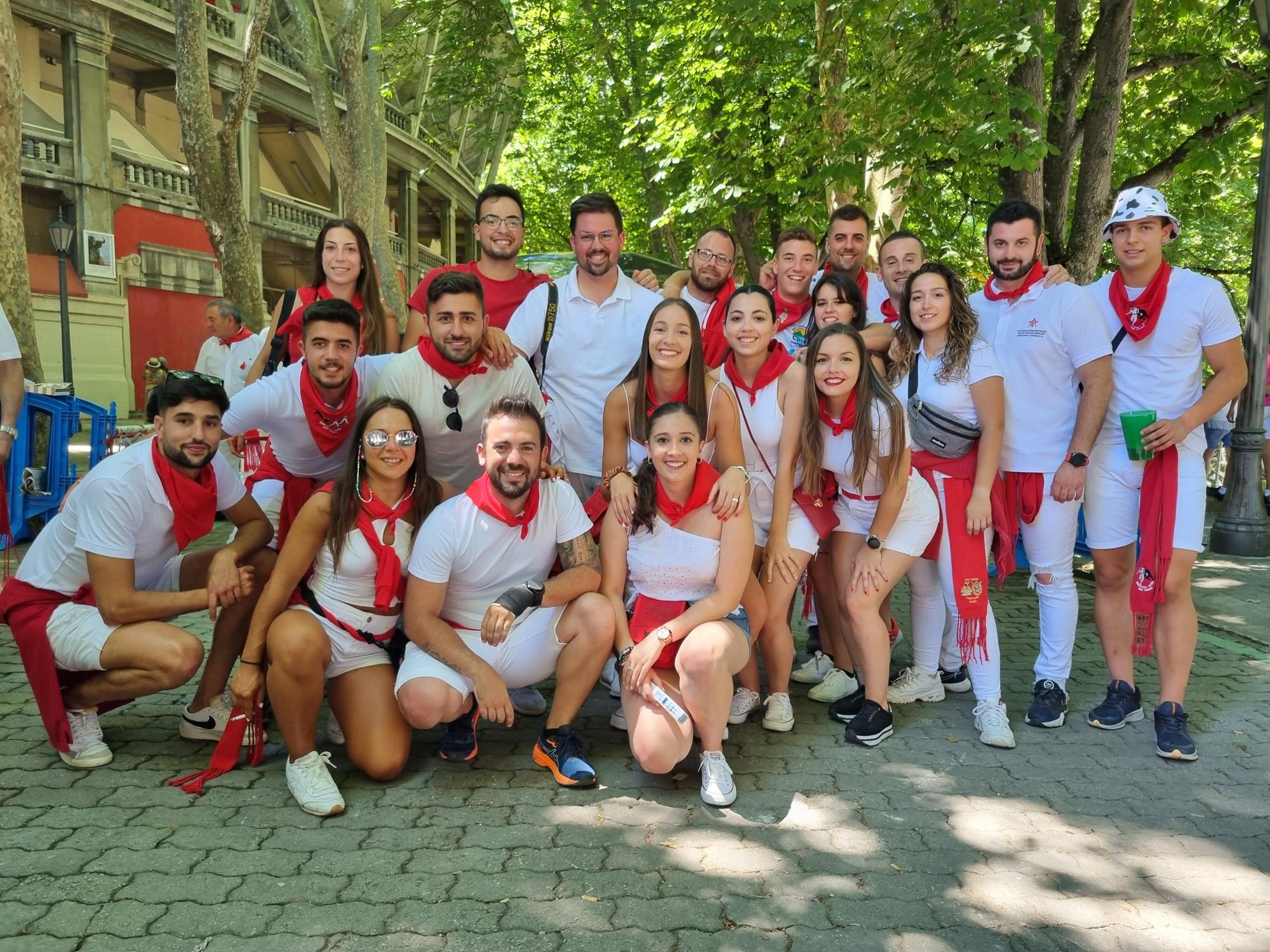 Castellonenses en San Fermín 2022