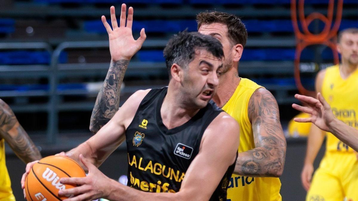 La Laguna Tenerife doblega con suficiencia al Granca (96-84) pese a la extramotivación de Fran Guerra