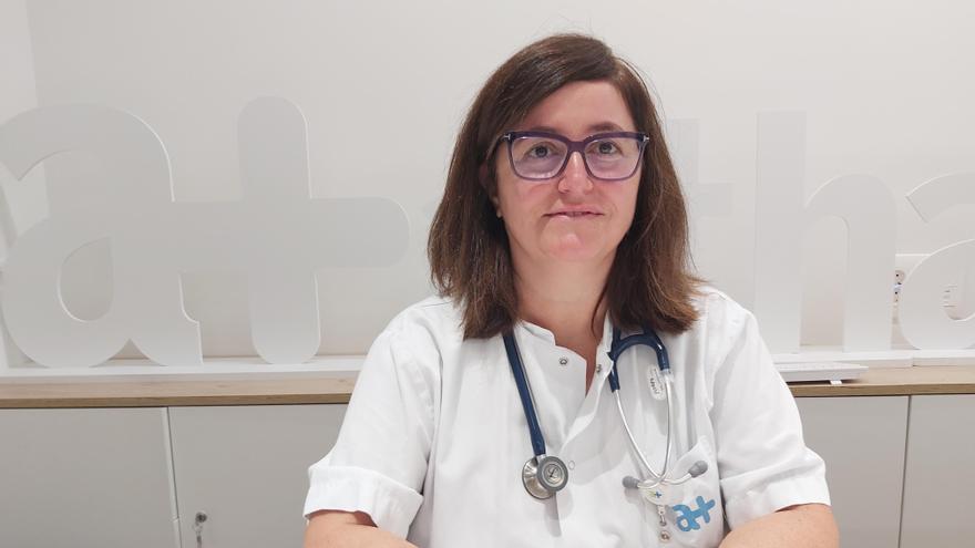 Sílvia Sánchez és la cap del servei de Pediatria i Neonatologia de la Fundació Althaia