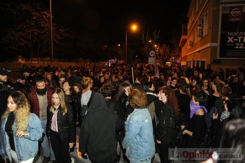 Manifestación por el Día de la Mujer en Murcia