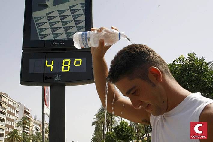 Córdoba alcanza la temperatura máxima de Europa