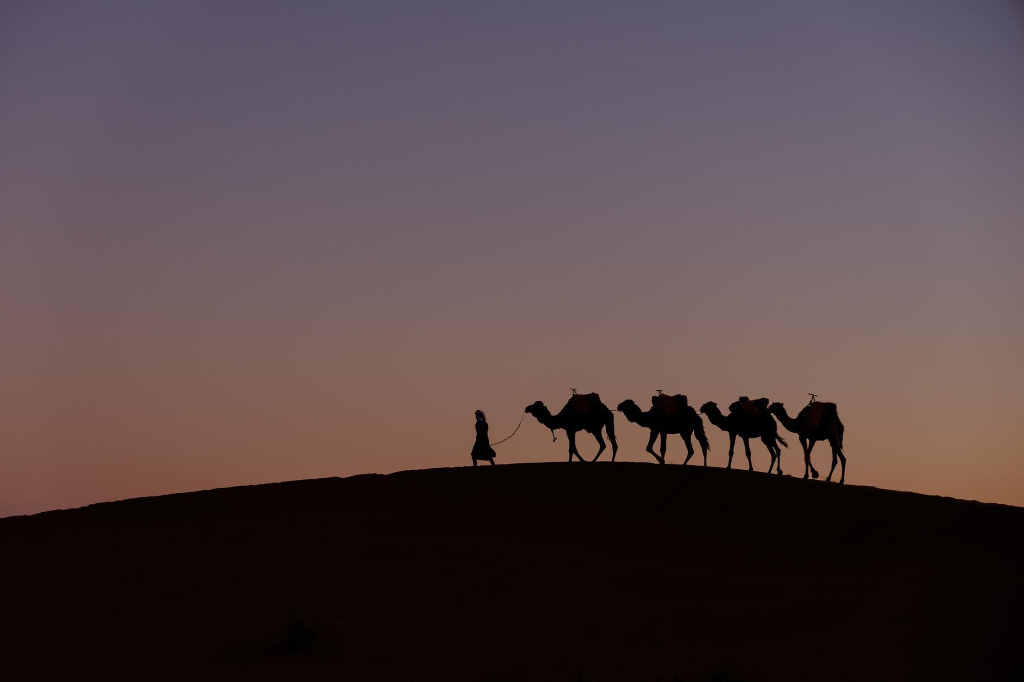 Dunas de Erg Chebbi.