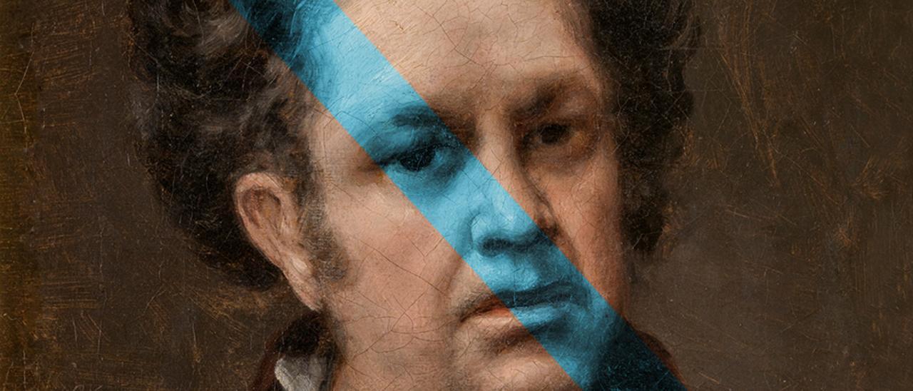 Imagen de fondo: Autorretrato de Francisco de Goya