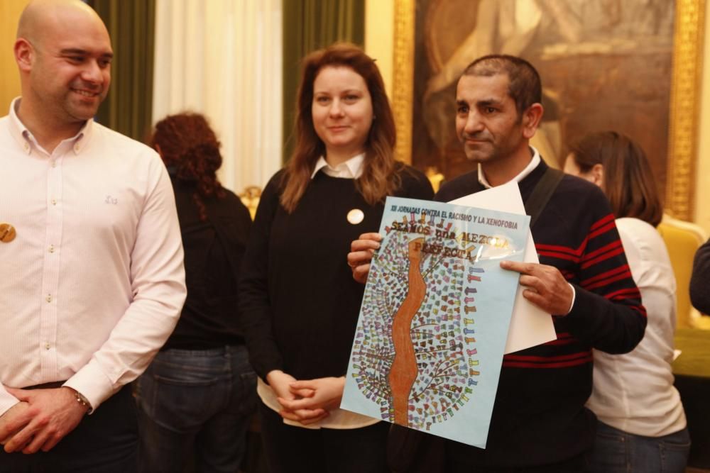 Presentación de las Jornadas contra el racismo y la xenofobia, así como los carteles ganadores