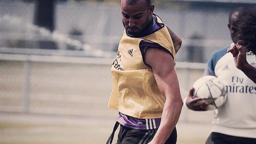 Jesé durante un entrenamiento