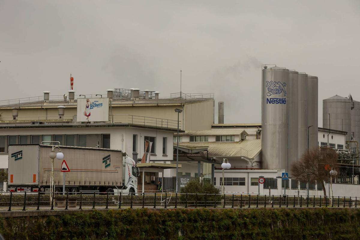 Planta de Nestlé en Pontecesures.
