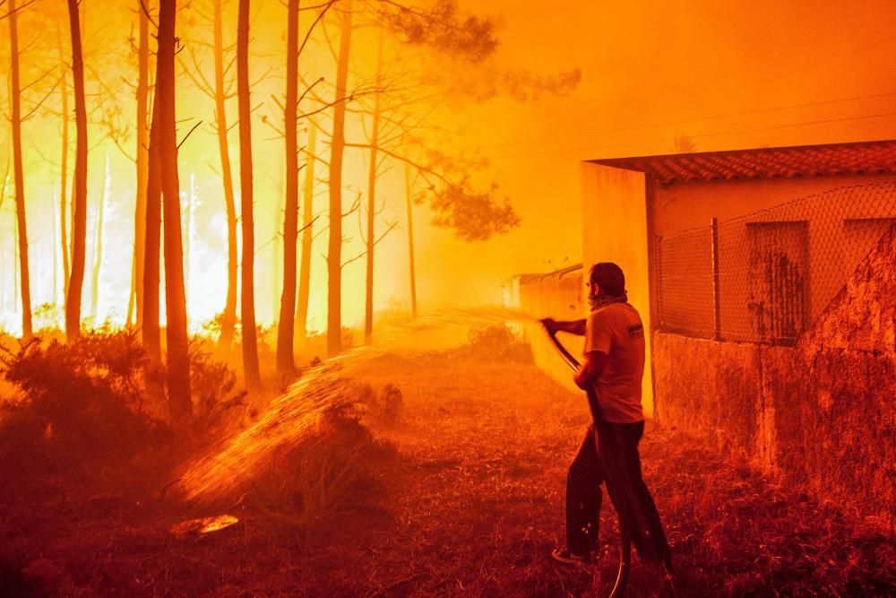 Suben a seis los muertos en fuegos en Portugal, ...
