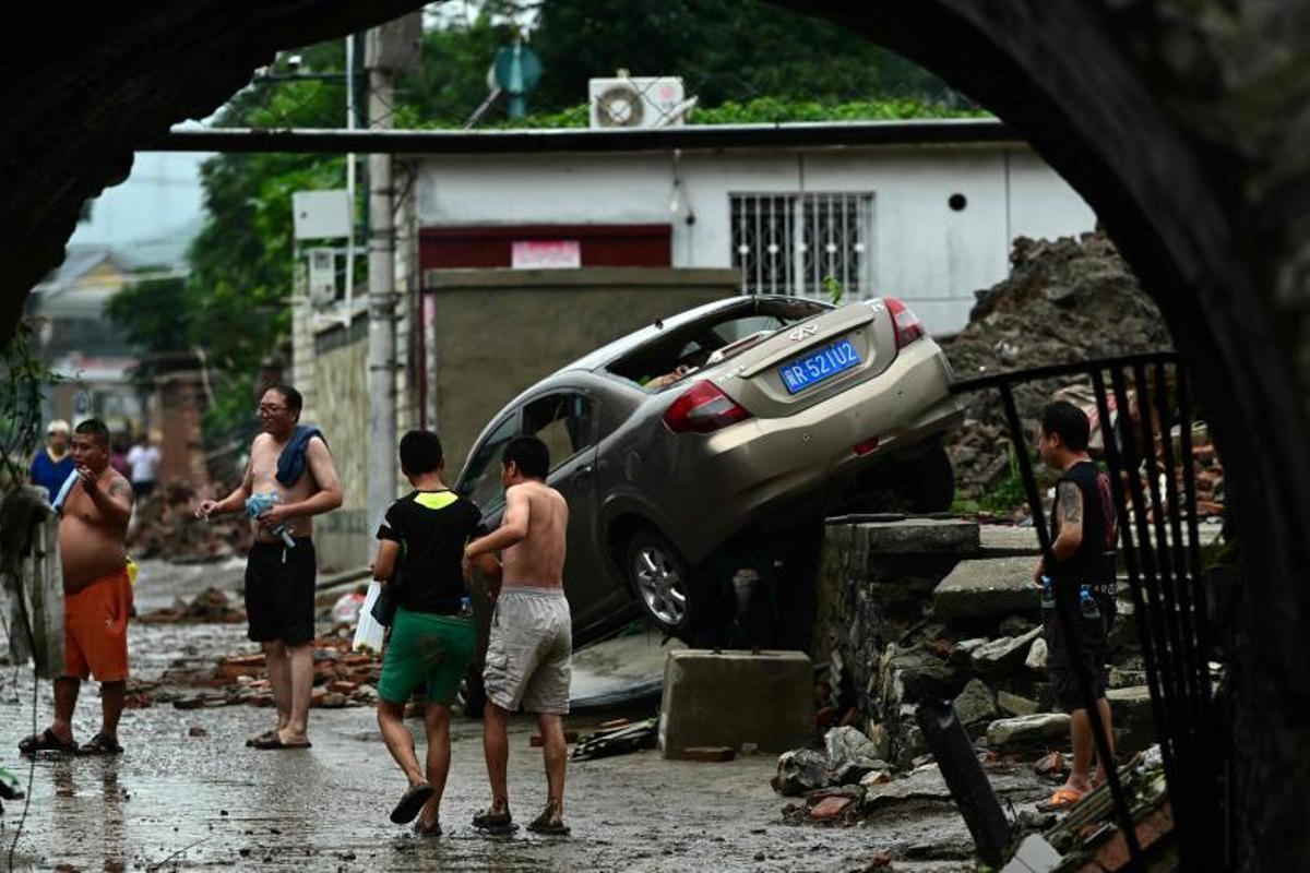 Inundaciones en la China