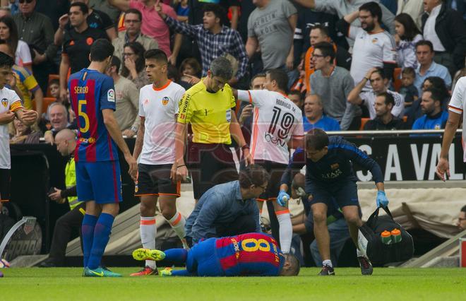 Las imágenes del Valencia, 2 - FC Barcelona, 3