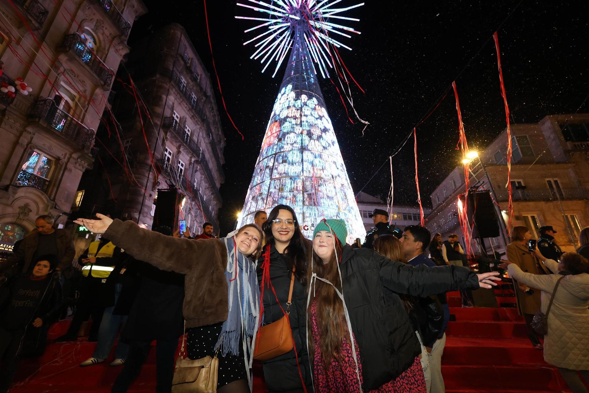 La Navidad de Vigo ya deslumbra al mundo