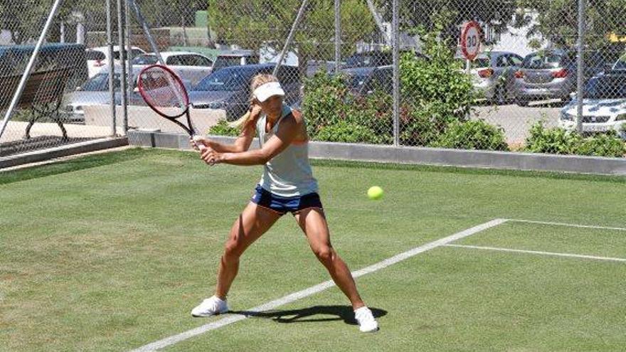 Angelique Kerber trainiert derzeit in Santa Ponça.