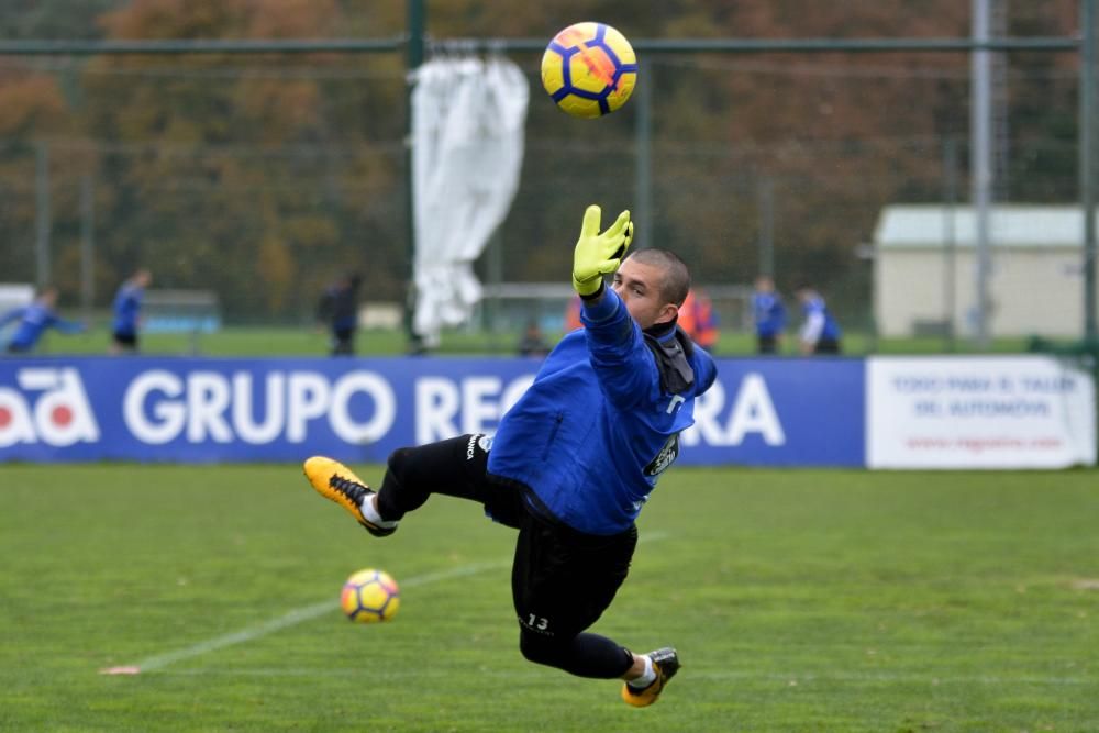 Cristóbal ensaya con el mismo once para el Camp No