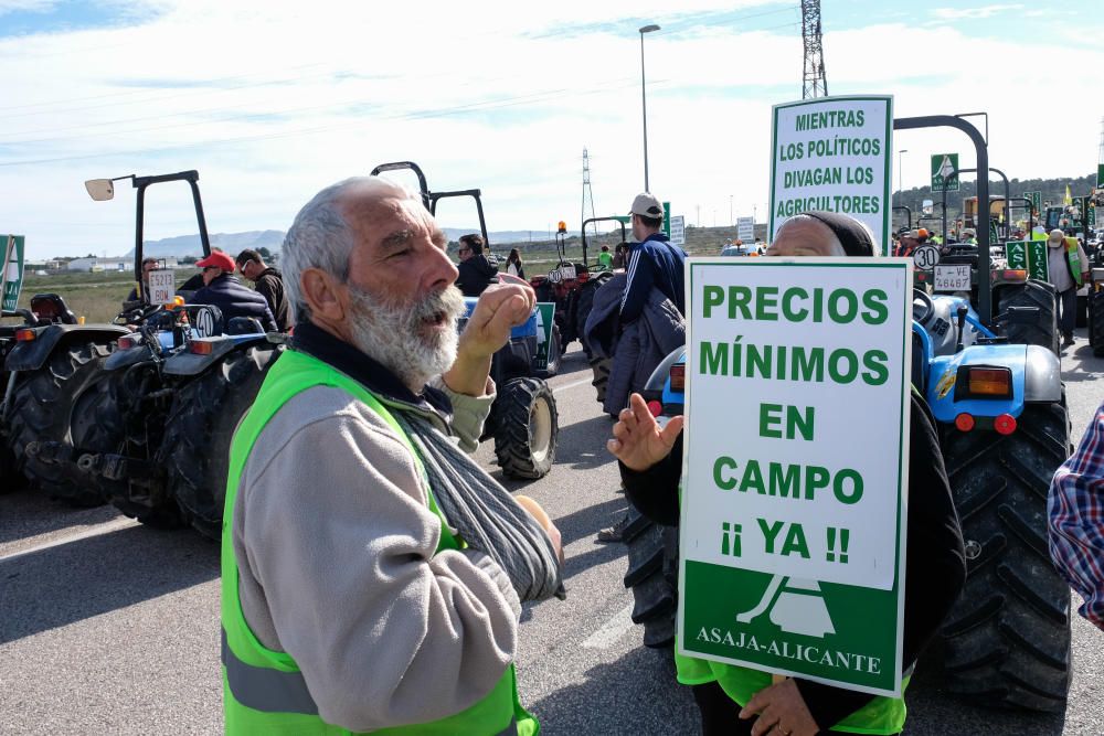 Tractorada en defensa del campo alicantino