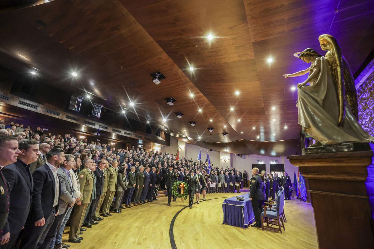 Así fue el acto del aniversario de la Policía Nacional