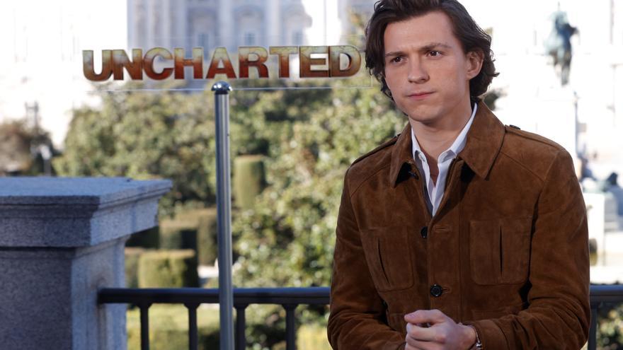 Tom Holland asegura que reclamó escenas con Banderas en &quot;Uncharted&quot;