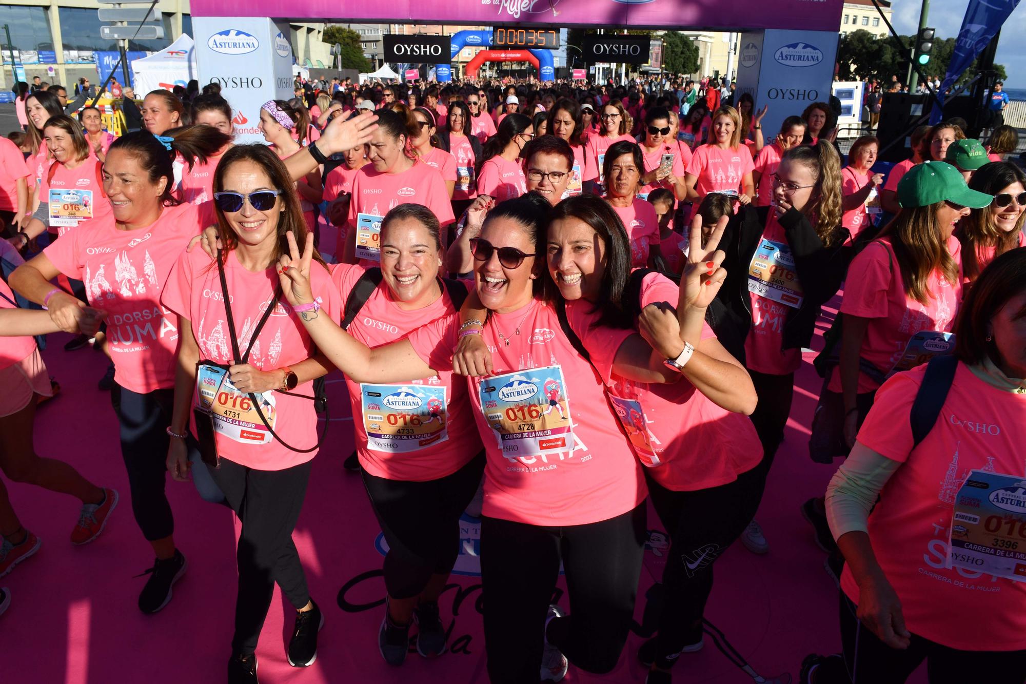 Una nueva edición de la carrera de la mujer de A Coruña