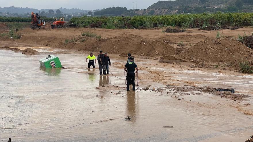 Torrent carga contra la CHJ tras el desbordamiento del barranc de l&#039;Horteta