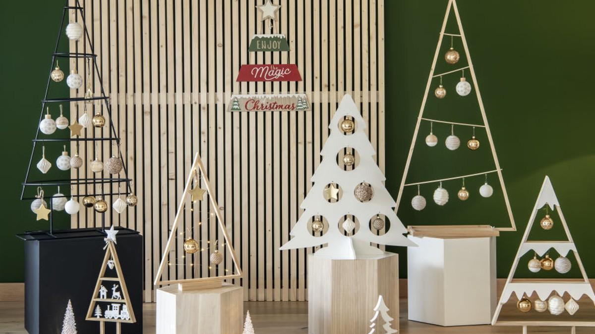 Árbol de Navidad | Maisons du monde tiene los más originales de madera y metal