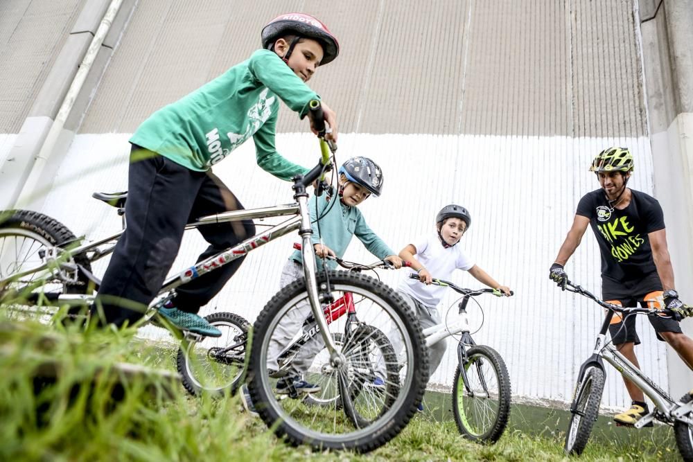 Curso de iniciación al biketrial en Gijón