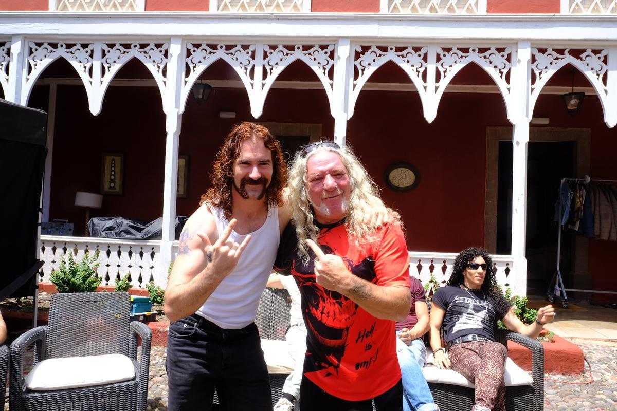 El actor José Sospedra y Pedro Díaz ‘Peri'