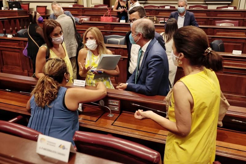 Pleno del Parlamento de Canarias (17/08/21)