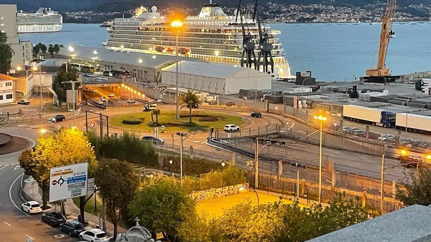 Los cruceros llegaron a Vigo a primera hora de este jueves