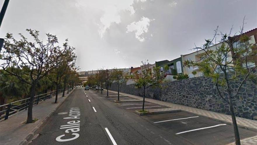 Calle Acorán, en Santa Cruz de Tenerife.