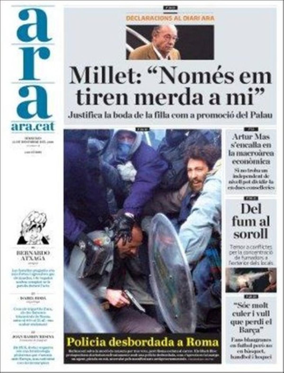 ’Ara’ entrevista Jordi Pina, advocat defensor de Jordi Montull, mà dreta de Fèlix Millet en l’espoliació del Palau de la Música.