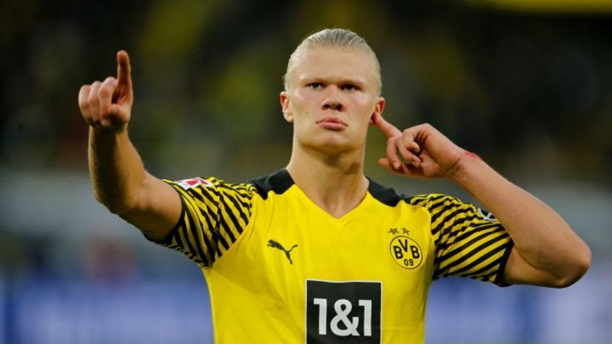 Haaland ya se habría despedido del Borussia Dortmund