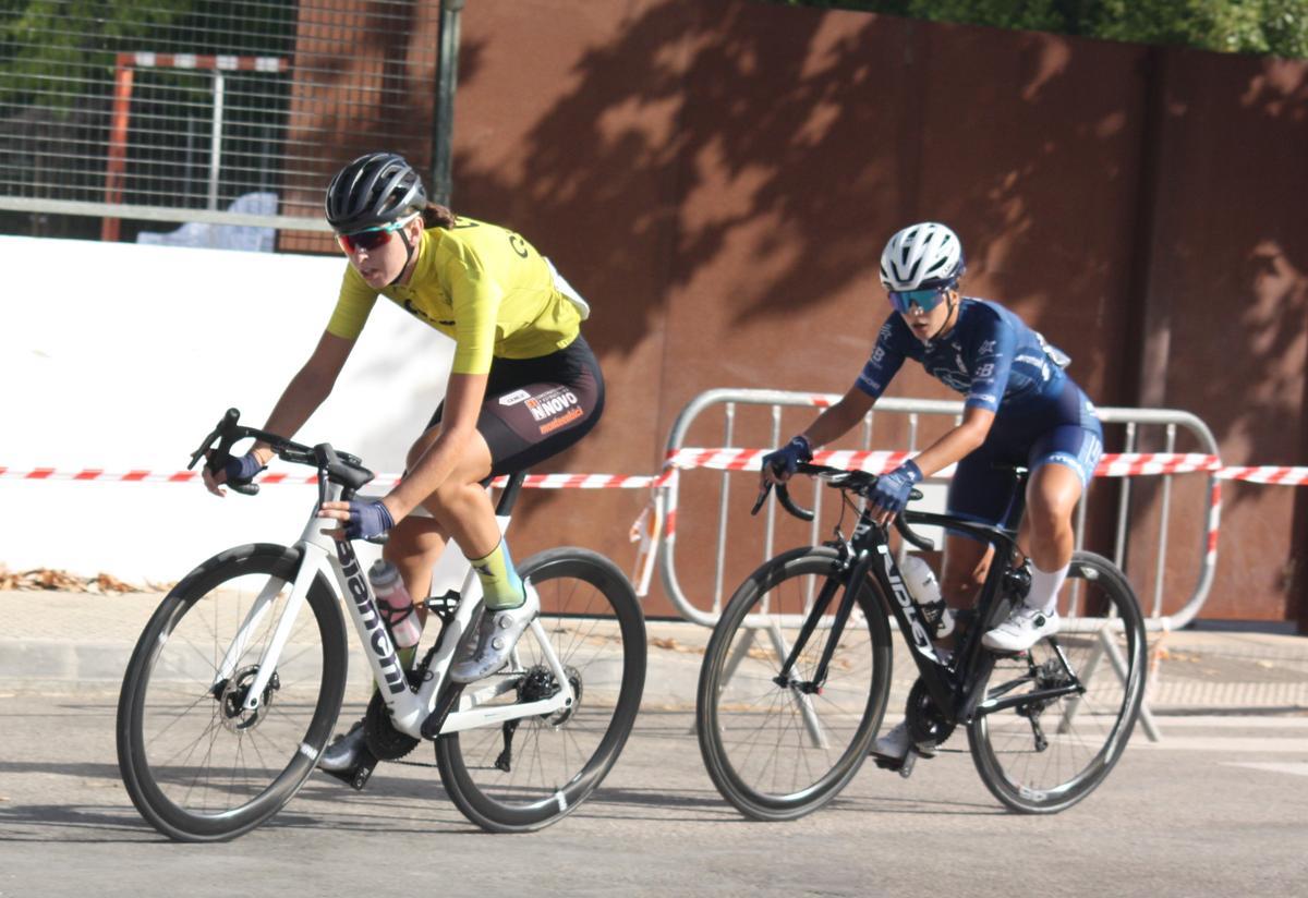 Ciclismo. Trofeu Sant Roc de Porreres, Nuria Tauler y Maria Magdalena Deyà