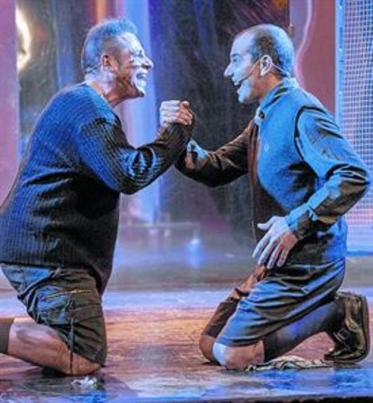 Roger Pera i Sergi Zamora, a ’Germans de sang’. Roger Pera i Sergi Zamora, a ’Germans de sang’.