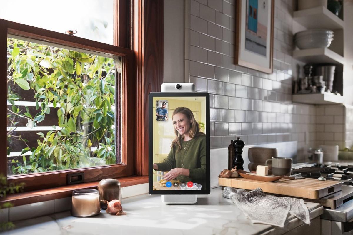 Facebook Portal, el dispositivo con Alexa para hacer videollamadas.