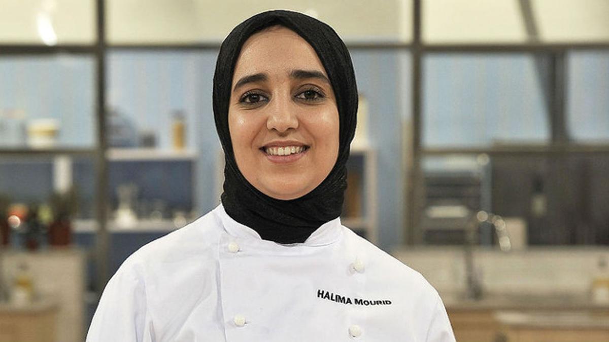 La concursante del programa de Cuatro 'Deja sitio para el postre' Halima Mourid.