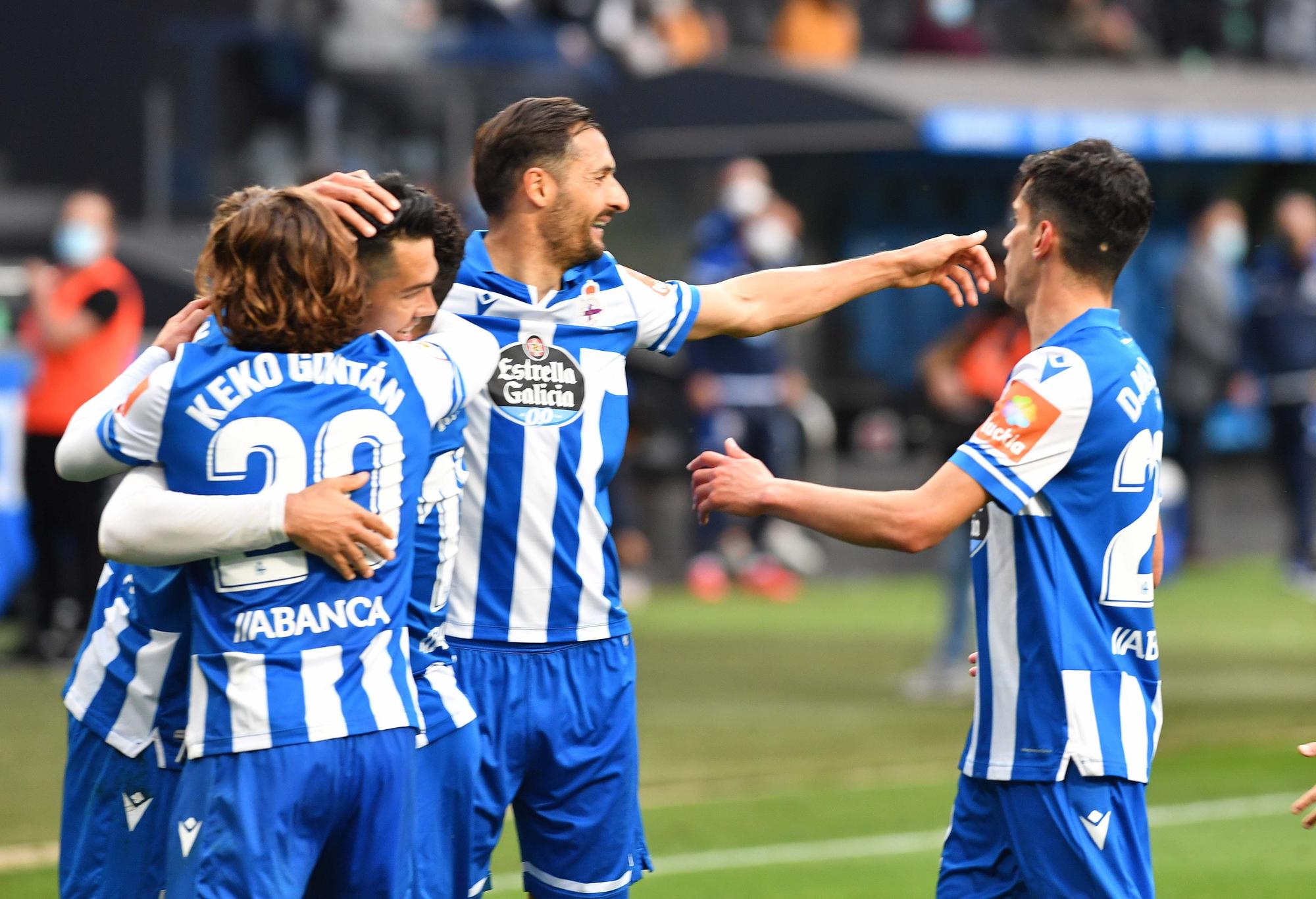 El Deportivo le gana 2-1 al Numancia