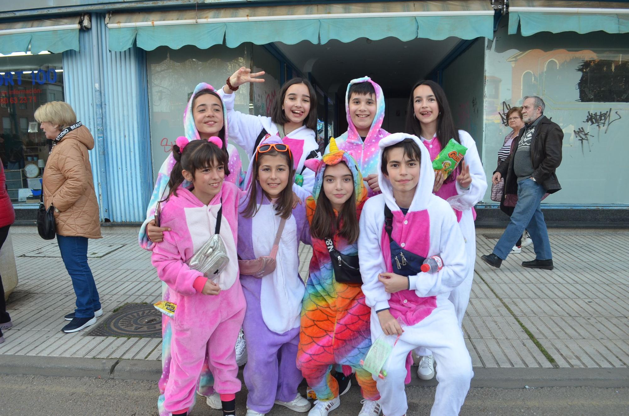 Así fue el desfile de Carnaval infantil de Benavente