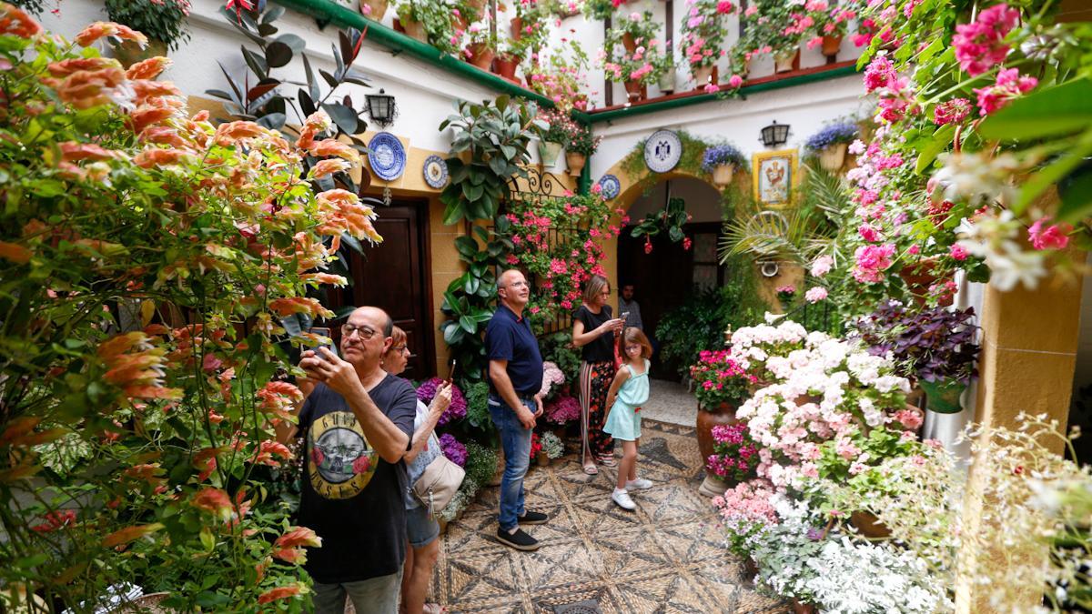 Los patios de Santa Marina y San Agustín, en imágenes