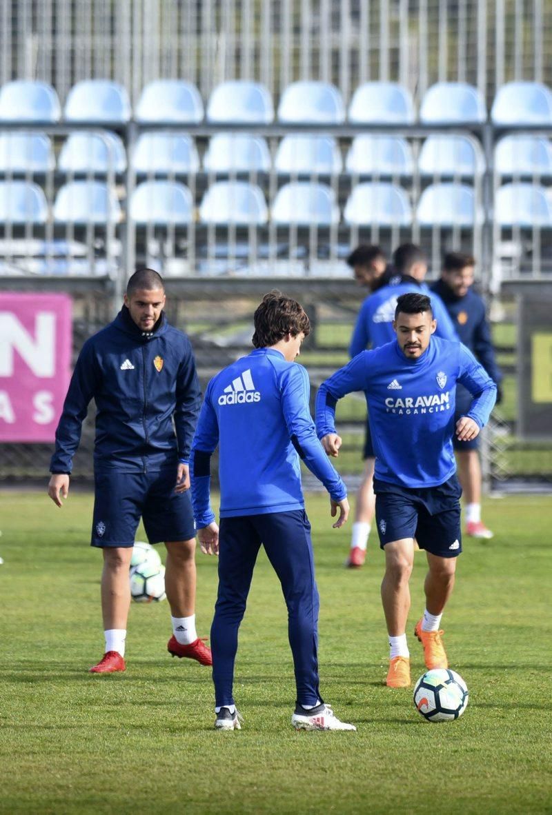 Entrenamiento del Real Zaragoza