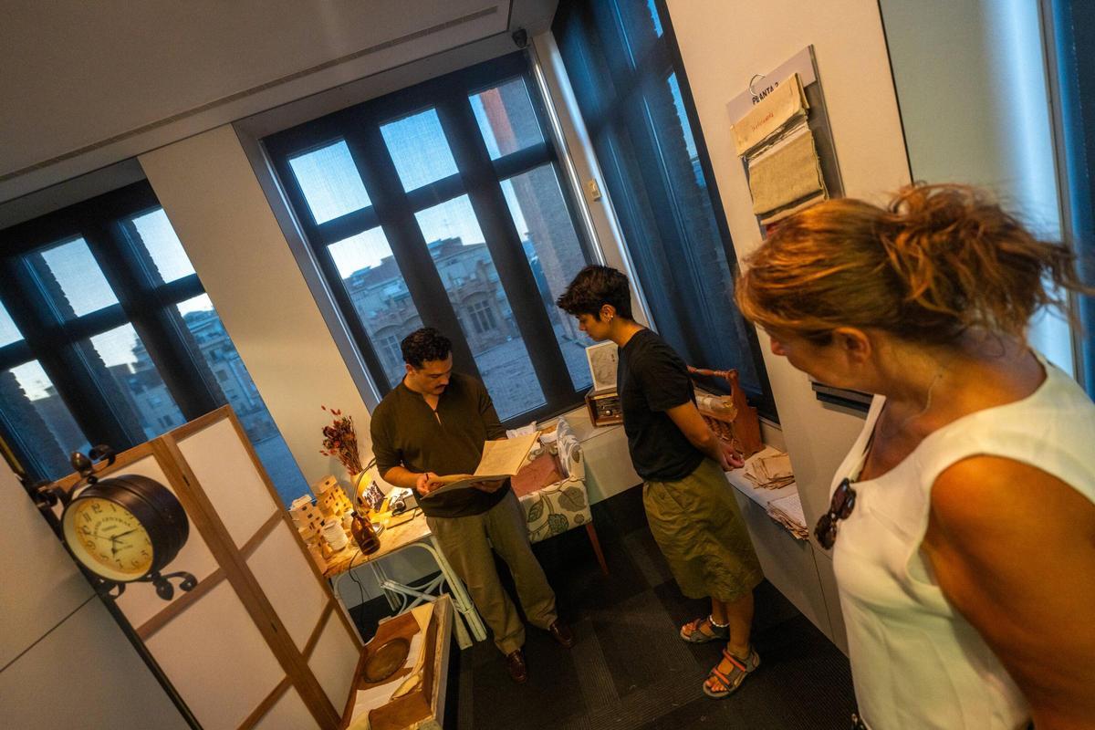 Casaramona, una petjada inesborrable (esperiencia sensorial) en Caixaforum