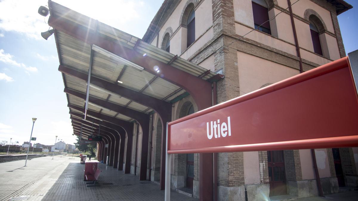 Estación de tren de Utiel.