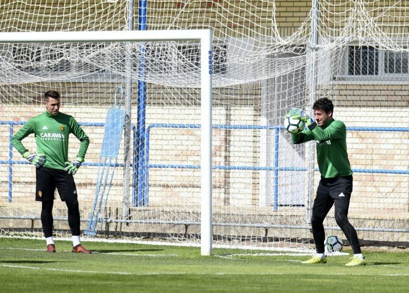 Entrenamiento del Real Zaragoza