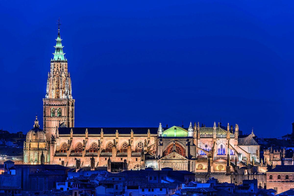 La Catedral de Toledo es la segunda más grande de España, solo por detrás de Sevilla