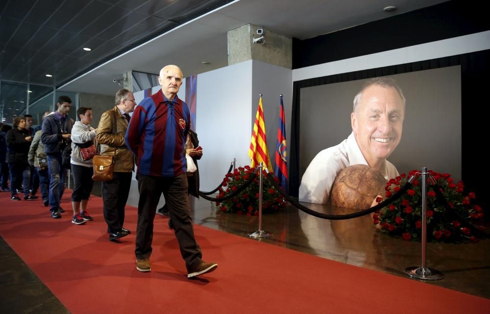 El último adiós a Johan Cruyff