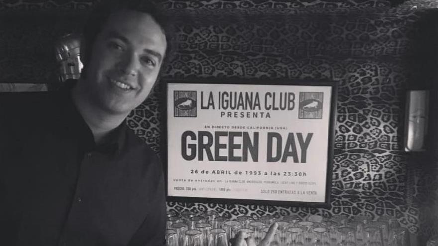 Cartel de la actuación de Green Day en Vigo. // @soyjulieta21