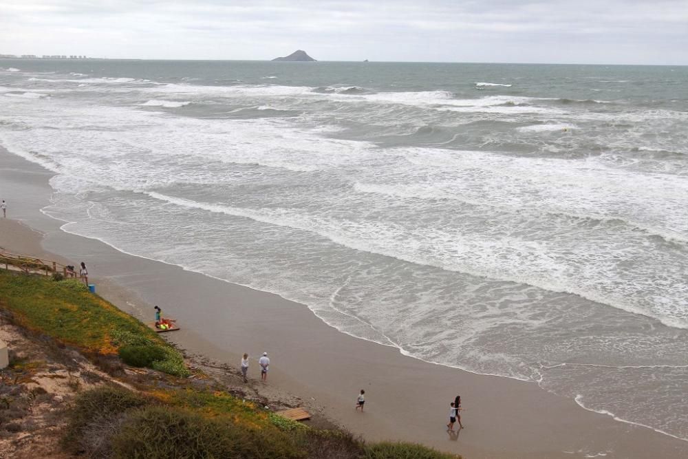 Temporal en Cabo de Palos y La Manga