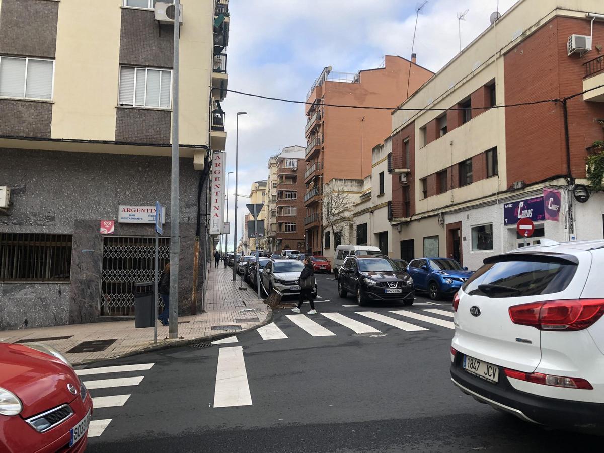 Fotogalería | Segundo tramo de la calle Sanguino Michel de Cáceres