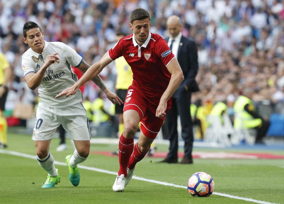 Real Madrid-Sevilla, en imágenes.