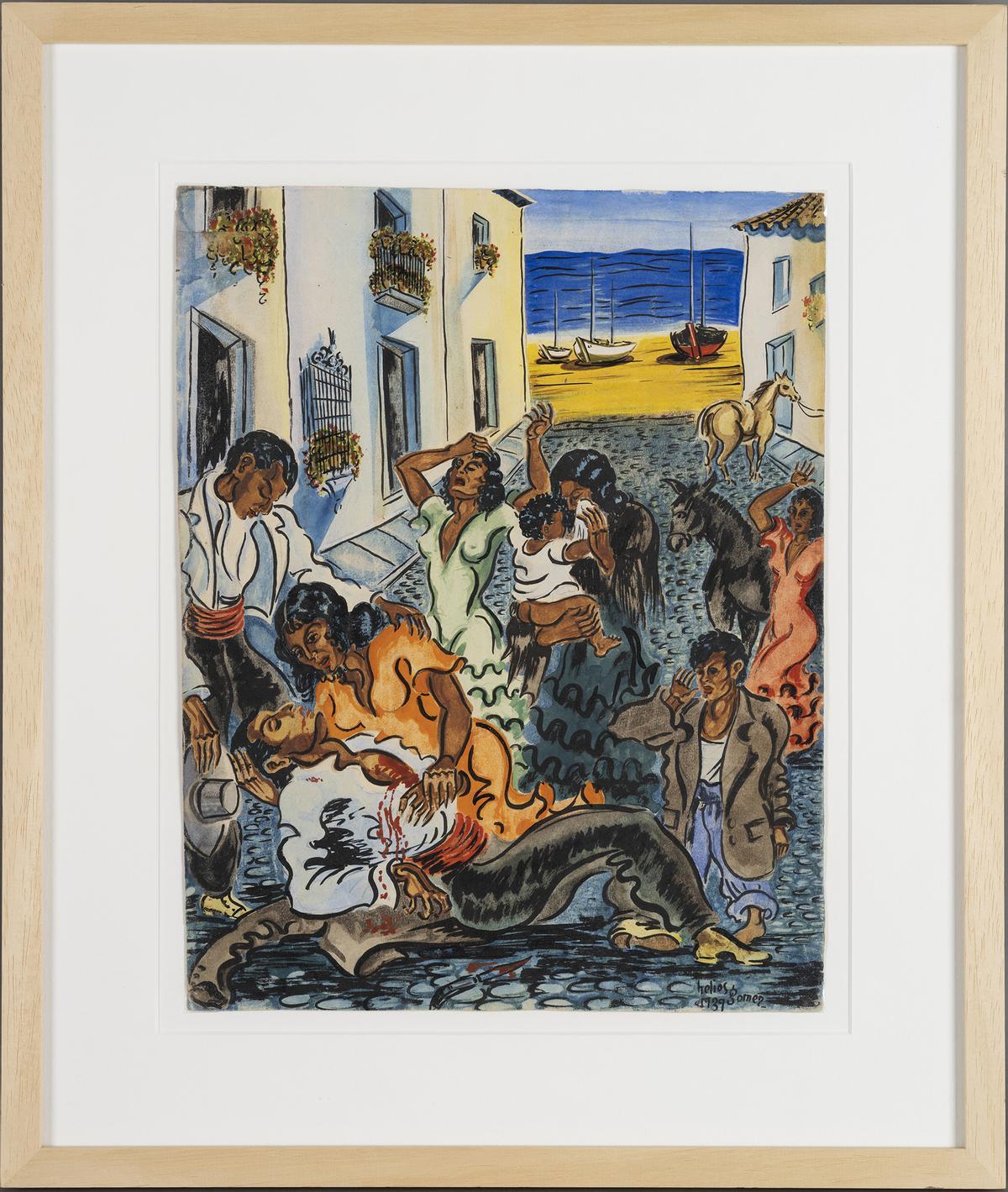 La baralla, c.1948