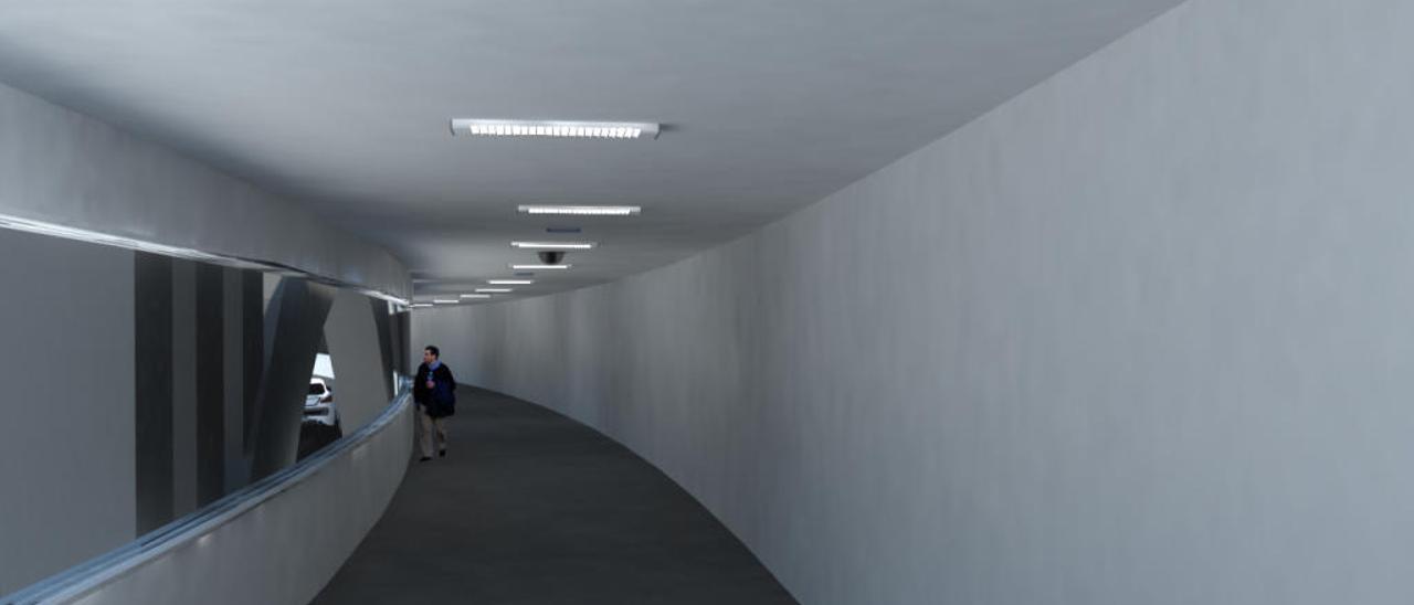 Adjudican las obras del túnel de Germanías con cámaras de seguridad para viandantes